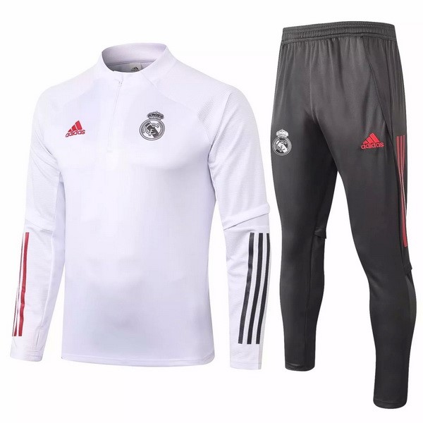 Tuta Calcio Real Madrid 20/21 Bianco Grigio